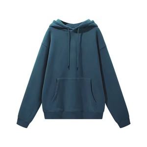 Sudadera con Capucha Personalizada OEM para Hombre, de Felpa y Algodón, con Logotipo Frontal, Transpirable, con Impresión o Bordado de su Marca, para Invierno - Product Image 2
