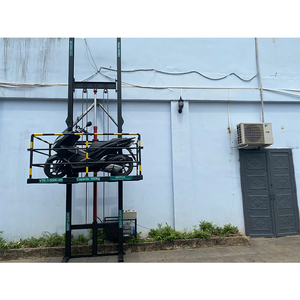 Technologie du Vietnam 500kg avec ascenseur de cargaison hydraulique de 5m de hauteur pour entrepôt Rail de guidage vertical Ascenseur de cargaison Garantie 1 an - Product Image 6