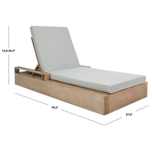 Silla de salón moderna para exteriores de madera de teca duradera de estilo lujoso con cojín para decoración de muebles de hotel - Product Image 5