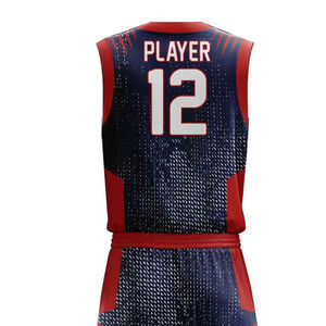 Ensemble complet d'uniformes de basketball respirants et anti-humidité, maillots et shorts personnalisés de haute qualité, couleurs et noms d'équipe imprimés sur mesure - Product Image 5