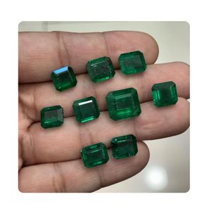 Esmeralda Verde Vívida Natural de Zambia, Corte Octogonal, 5-7 Quilates, AAAA, Gema Suelta, IGI, Ligeramente Aceitada, Joyería Fina, Gema al por Mayor en Venta - Product Image 4