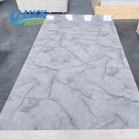 Panneaux muraux mats imperméables en PVC pour la décoration intérieure des villas et des hôtels, design moderne, installation facile