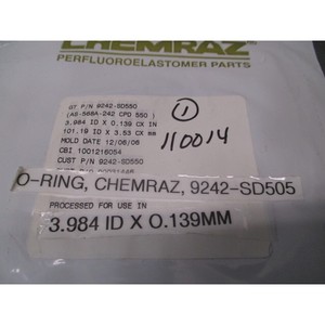 Chemraz 9242-SD550 O-RING AS-568A-242 CPD 550 - อุปกรณ์และอะไหล่เซมิคอนดักเตอร์ระดับโลกที่เชื่อถือได้ - Product Image 3