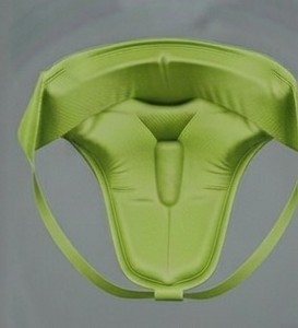 Ceinture de soutien inguinal K4 pour homme, verte, respirante, en néoprène, pour la boxe, protection sportive, gaine de maintien de la taille, modèle basique - Product Image 6