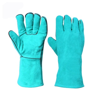 Gants de soudure en cuir de vachette pleine fleur, résistants aux flammes, pour la sécurité industrielle, la construction, la lutte contre les incendies et le barbecue - Product Image 5