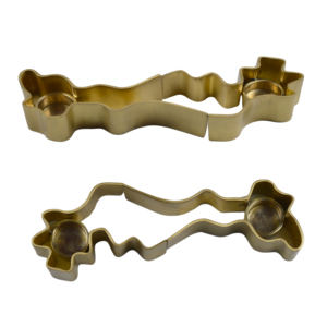 Five <b>Branch</b> Iron Candle Holder Home Villa Dinner and Wedding Design with Painted Finishing for Stylish <b>Lighting</b> - Product Image 2