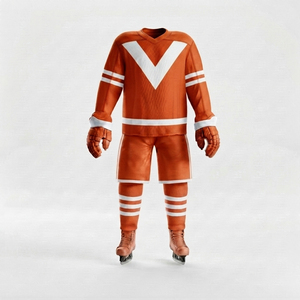 Uniforme de Hockey sobre Hielo, Jersey Profesional para Equipo de Hockey sobre Hielo, Tela Premium que Absorbe la Humedad, Ajuste Atlético Cómodo para Clubes y Escuelas - Product Image 1