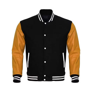 <b>Top</b> Sale 2024 Men's Baseball Varsity Jackets Cartoon Pattern Winter 100% Wool - Product Image 1