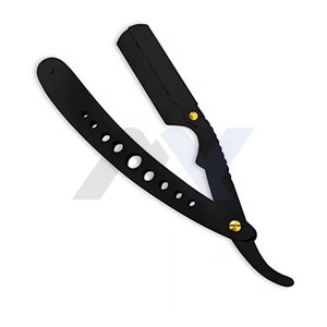 Rasoir de Barbier Professionnel Classique à Lame Droite – Qualité Salon Premium – Shavette pour Hommes – Rasage Humide et Précision de la Ligne de Rasage de la Barbe - Product Image 3