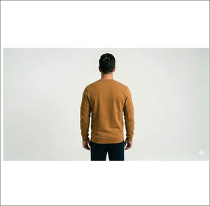 เสื้อสเวตเชิ้ตคอกลมผู้ชายแบบใหม่ แขนยาว ผ้าฟลีซ สำหรับฤดูใบไม้ผลิ ฤดูใบไม้ร่วง และฤดูหนาว  งานปักลาย  OEM - Product Image 5