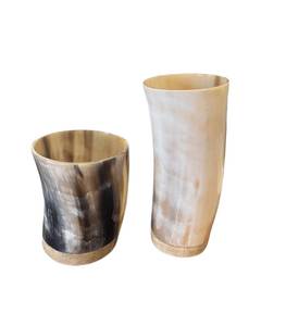 แก้วน้ำเขาควายทำมือ งานฝีมือสุดหรูหรา สวยงาม สำหรับดื่มไวน์ ของสะสม - Product Image 2
