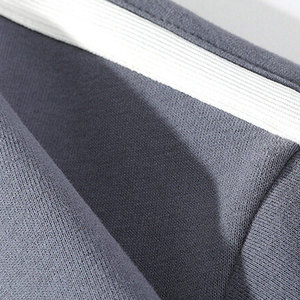 HighQuality ODM OEM Customized 2026 Men Pullover <b>Hoodie</b> <b>Polyester</b> Cotton Blend Breathable Streetwear Solid Pattern Custom Design - Product Image 4