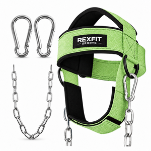 Arnés de Cuello para Levantamiento de Pesas OEM ODM, para Entrenamiento de Fuerza, Logotipo Personalizado, Fabricante Mayorista para Marcas de Gimnasios de Marca Privada - Product Image 3