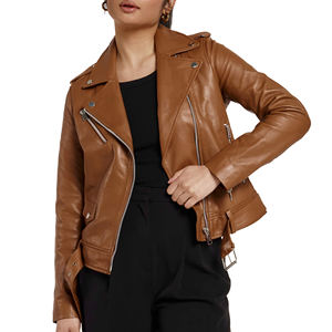 Chaqueta de Cuero para Mujer de Alta Calidad, Superventas, Hecha a Medida, Nuevo Estilo, Última Moda, Nuevo Diseño, Ropa de Invierno - Product Image 1