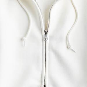 Custom Logo High Quality Cotton Blank Hoodie Fleece Heavyweight Oversized <b>Zip</b> <b>Up</b> Hoodies - Product Image 5