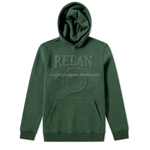 Sweat à capuche doublé polaire, style unisexe surdimensionné avec cordon de serrage, sweat-shirt chaud pour la mode urbaine d'hiver - Product Image 4