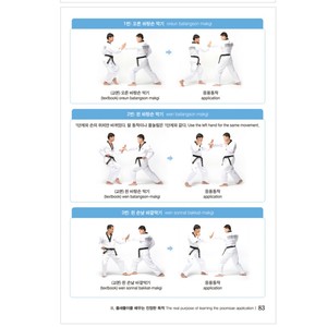 Livre d'explications sur l'application du Poomsae de Taekwondo KTA, bilingue coréen-anglais, apprentissage précoce avec suivi gratuit - Product Image 2