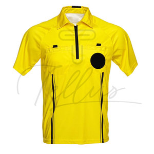 ชุดกรรมการฟุตบอลมืออาชีพใหม่ ผ้าโพลีเอสเตอร์ 100% ระบายอากาศได้ดี เสื้อเจอร์ซีย์ฟุตบอลสำหรับกรรมการ - Product Image 6