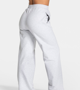 Pantalones deportivos personalizados para mujer, pantalones de pierna ancha, cintura alta, con cordón ajustable, elásticos, ligeros, holgados, para mujer - Product Image 5