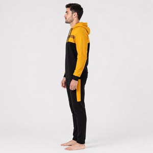 Chándal Deportivo de Invierno Personalizado para Hombre, 100% Algodón, Diseño Sólido, Logotipo Personalizable, Color Personalizable, Ropa Deportiva para Hombre - Product Image 3