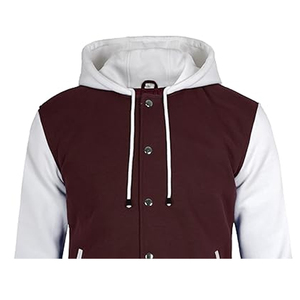 Chaqueta de Béisbol de Diseño Personalizado al Por Mayor a Precio de Fábrica, Ropa Deportiva de Manga Larga, Chaqueta Universitaria sin Capucha - Product Image 5