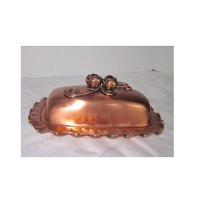Beurrier élégant en aluminium argenté pour une expérience culinaire décorative et un comptoir de cuisine bien organisé - Product Image 3