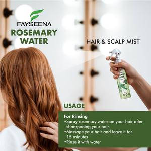 Agua de Romero Fabricada en India, Spray para el Crecimiento del Cabello de 100 ml, para Cabello Dañado, Unisex, Fórmula 2 en 1, Precio Directo de Fábrica - Product Image 6