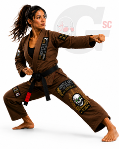 <b>Hot</b> Women's Brazilian Jiu Jitsu Uniforms Custom Made Private Logos Labels Durable Sustainable 100% Cotton Breathable 350g Fabric - Product Image 5