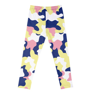 Pantalones OEM 2026 personalizados con estampado lindo, elásticos, de rayas dulces, de seda de leche, estampados hasta el tobillo - Product Image 6