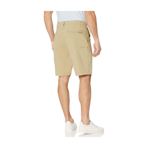 Shorts cargo décontractés pour hommes, taille élastique, en toile unie, personnalisables, en coton extensible, multi-poches, été - Product Image 4