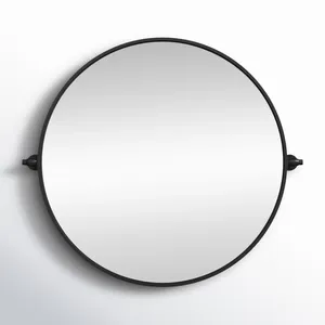 Miroir mural en métal fait main moderne, élégant et artistique, pour l'intérieur luxueux de la maison, chambre, salle à manger, entrée - Product Image 3