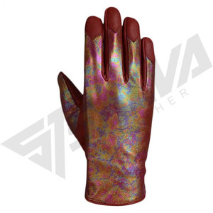 Hot Selling Genuine Leather Full Finger Fashion <b>Gloves</b> Comfortable Plain Design Winter Casual Outdoor & Party Scenes - Product Image 3