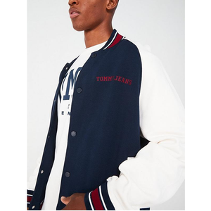 Blouson universitaire pour homme, logos personnalisables, design premium en mélange de coton, parfait pour les équipes sportives, la mode universitaire - Product Image 5