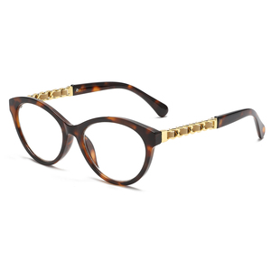 Lunettes de vue anti-lumière bleue tendance 2026, monture PC personnalisée, style œil de chat, pour hommes et femmes - Product Image 1