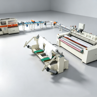 Máquina para Hacer Rollos de Papel Higiénico, Máquina Convertidora de Papel, Equipo de Alta Eficiencia para la Fabricación de Productos de Papel