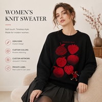 Suéter de Marca Moderno de la Serie Navideña de Año Nuevo Europeo Americano, Suéter de Punto Jacquard de Nuevo Estilo para Hombre y Mujer