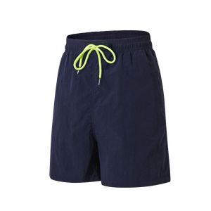 Pantalones Cortos Deportivos para Hombre al por Mayor, de Alta Calidad, de Poliéster/Algodón, de Secado Rápido, Impermeables, con Cintura Elástica, Color Sólido - Product Image 3