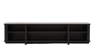 Armoires de salon modernes en bois mobiles sur roulettes - Product Image 2