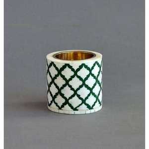 ARIF HANDICRAFT AH-00481 Moroccan-Inspired Purple Incense Bakhoor <b>Burner</b> Bone Inlay Accent Sandalwood Wood Eco-Friendly - Product Image 6