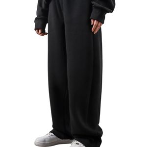 Pantalons de luxe pour hommes sur mesure en gros, design de logo, pantalons de survêtement amples à jambes larges, service OEM disponible - Product Image 1