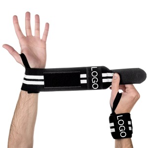 Muñequeras para Levantamiento de Pesas con Logotipo Personalizado, Soporte de Compresión para Muñeca, para Deportes, Fisicoculturismo y Entrenamiento - Product Image 5