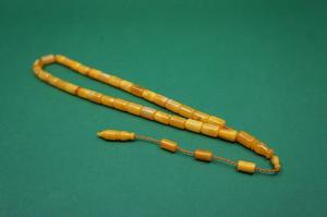 Tasbih artisanal en résine thème ange, perles de prière islamiques, cadeau religieux musulman de qualité supérieure, chapelet, figurine technique de moulage - Product Image 3