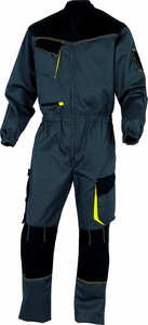 Combinaison de travail haute visibilité en polyester coupe-vent, vêtements de travail haute visibilité, combinaisons durables, uniforme de sécurité - Product Image 2