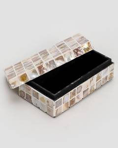 Handcrafted Mother of Pearl Mosaic Inlay Jewelry Storage <b>Box</b> Decorative Design <b>Trinket</b> Keepsake Organizer Gift <b>Box</b> for Home Deco - Product Image 5