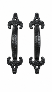 Modern Hammered <b>Pull</b> <b>Handle</b> Cast Iron <b>Door</b> & Cabinet <b>Handle</b> for Bathroom and Kitchen with Touch Control - Product Image 4