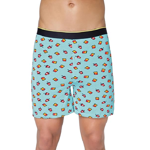 Plus Size Customized Design Printed Men's <b>Boxer</b> And Brief Fashionable Stylish Breathable Knitted Underwear <b>Boxer</b> For Men - Product Image 1