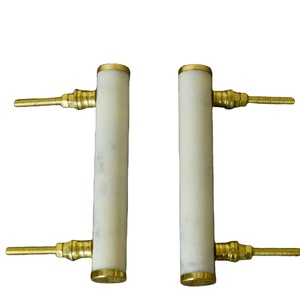 มือจับประตูหินอ่อนสไตล์หรูหรา ขัดเงา กันน้ำ สำหรับตู้ครัว ตู้เสื้อผ้า ตู้ลิ้นชัก - Product Image 1