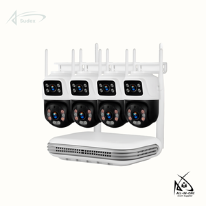 Sudex SMT3MHKNVR58 6MP WiFi NVR CCTV Security <b>Camera</b> System with Double Lens IP Kit for <b>Remote</b> Monitoring - Product Image 6