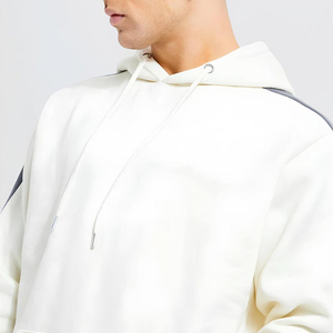 Latest Style Winter Hooded Casual <b>Men</b> <b>Pullover</b> Tracksuit Solid Long Sleeve Quick Dry Eco-Friendly 100% Cotton Tracksuits - Product Image 3