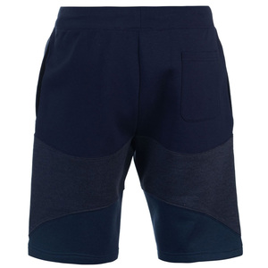 Shorts Bermuda en Coton Bleu Marine pour Homme avec Cordon de Serrage à la Taille, Design à Panneaux, Style Décontracté, Tissu Tricoté 100% Coton, Taille Mi-Haute - Product Image 4